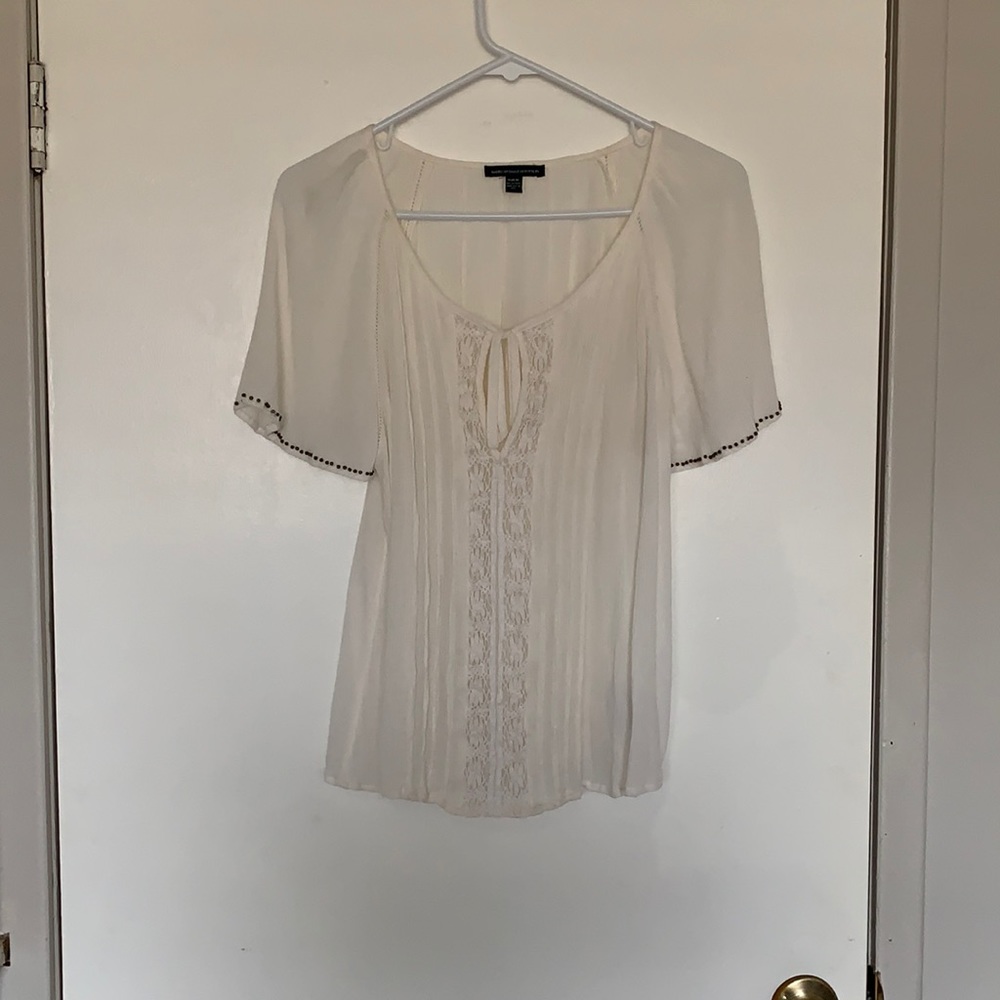 Cream Blouse